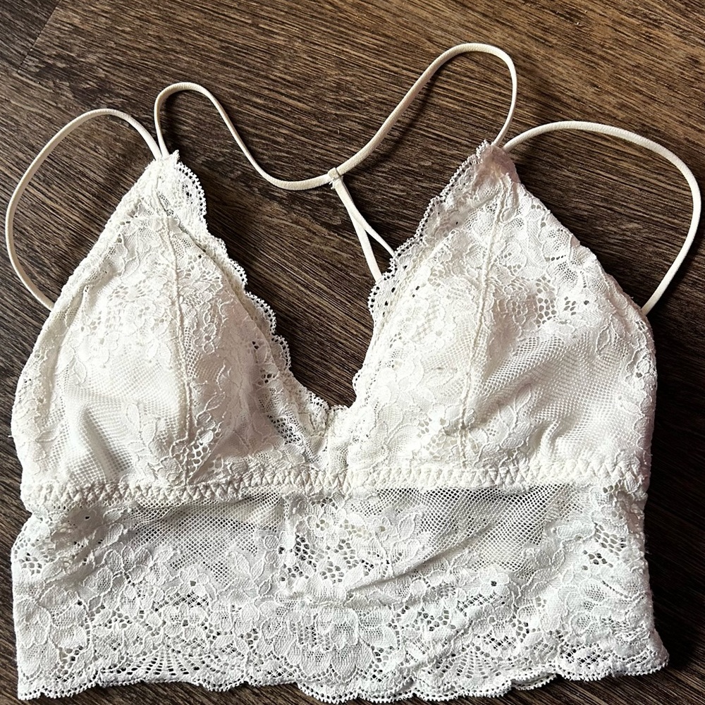 hollister lace bralette